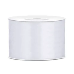 Satinband Vit