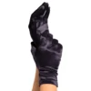 Satinhandskar Svart Deluxe
