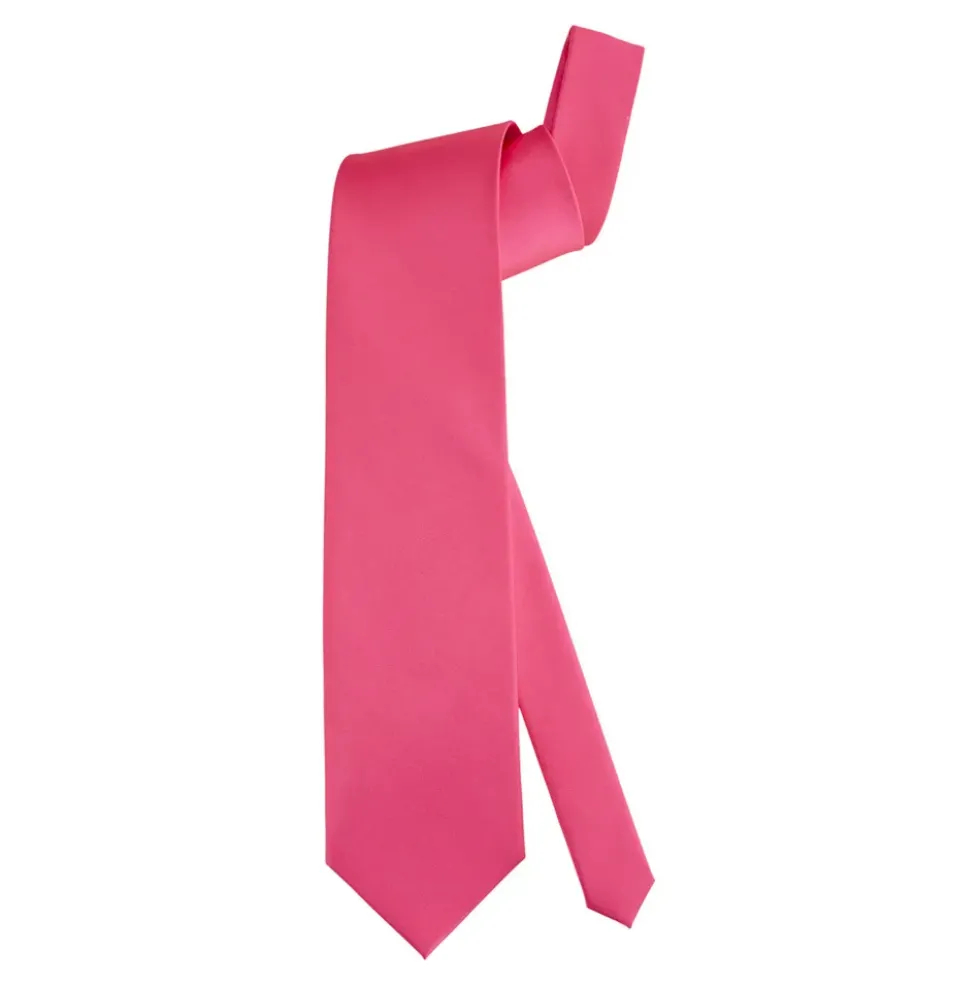 Satinslips Neonrosa