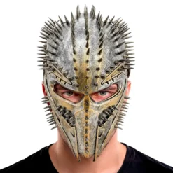 Sci-Fi Alien Mask med Taggar