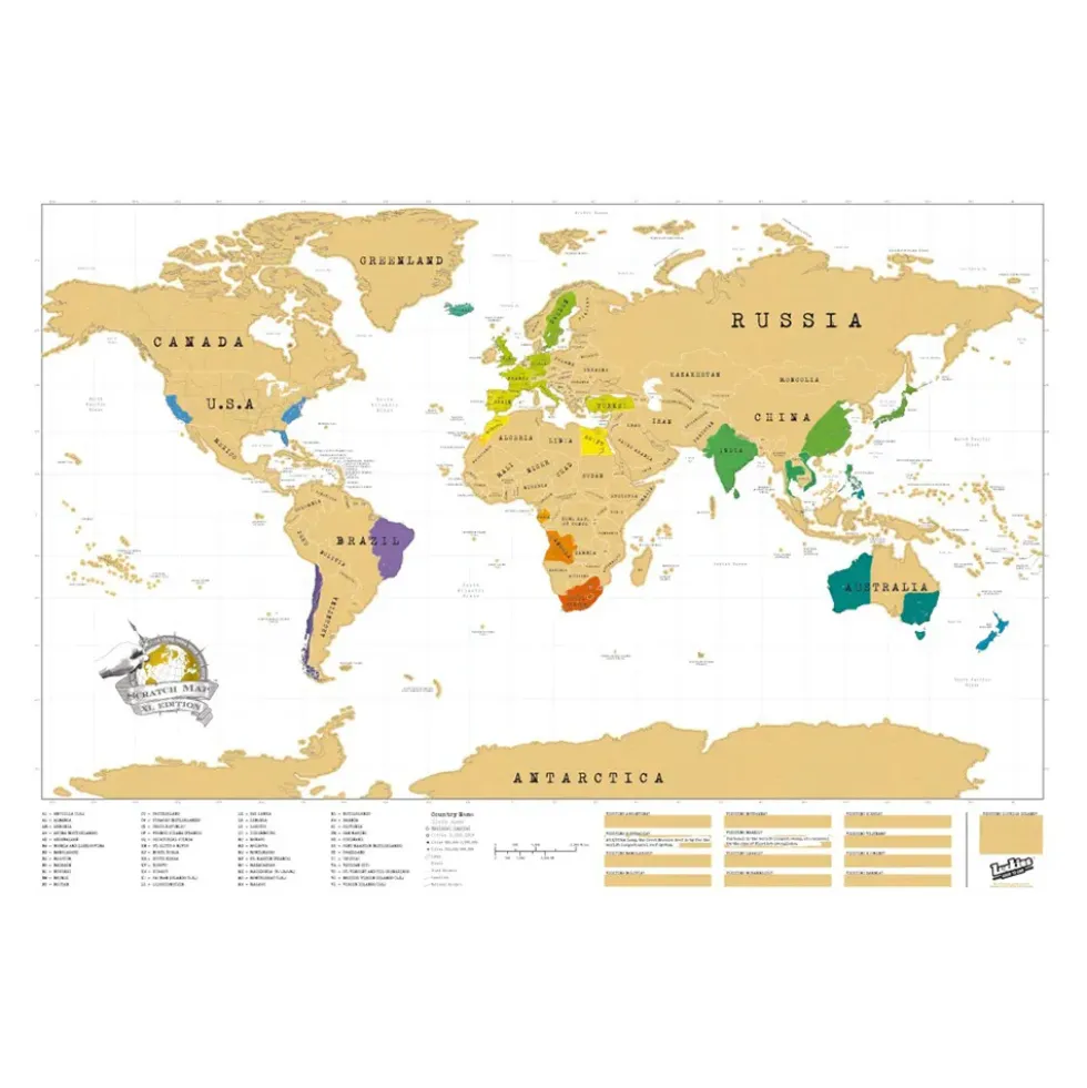 Scratch Map