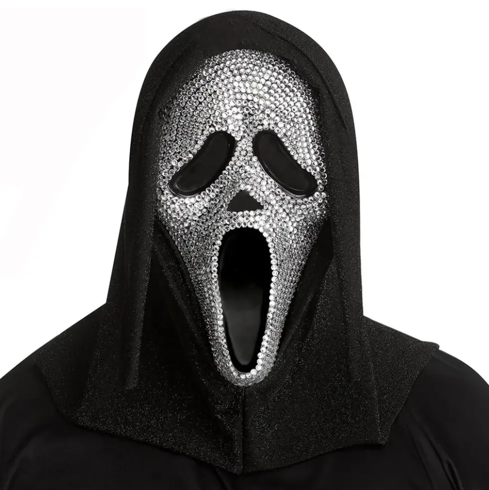 Scream Ghost Face Bling Mask
