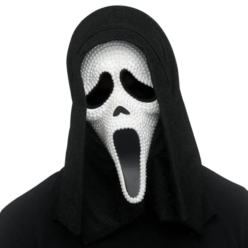 Scream Pearl Ghost Face Mask