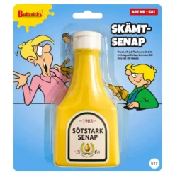 Senapsflaska Skämtartikel