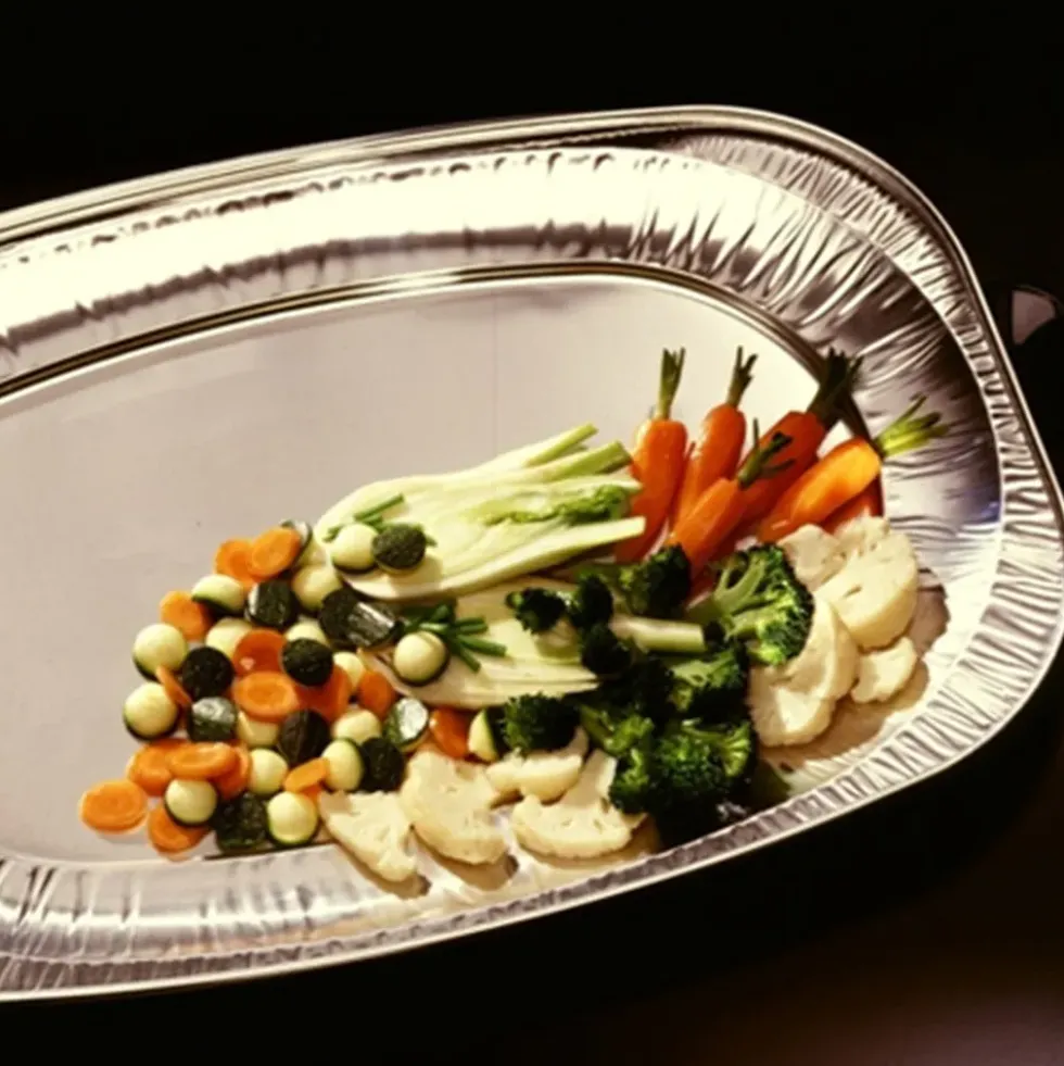 Serveringsfat Aluminium Oval