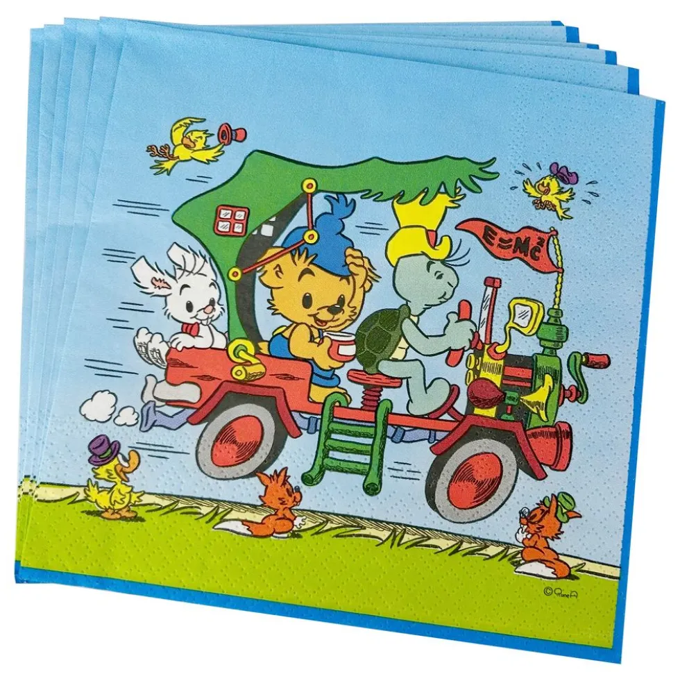 Servetter Bamse Bil