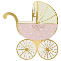 Servetter Barnvagn Rosa