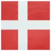 Servetter Danska Flaggan