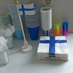 Servetter Finska Flaggan