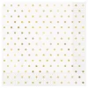 Servetter Guld Polka Dot