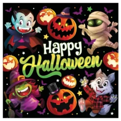 Servetter Halloween Monsters