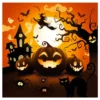 Servetter Halloweenpumpa