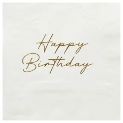 Servetter Happy Birthday