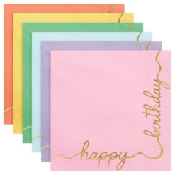 Servetter Happy Birthday Mix