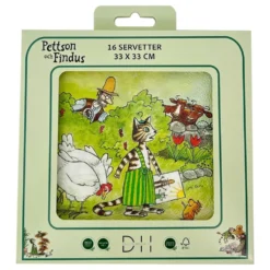 Servetter Hönor Pettson & Findus