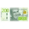 Servetter 200-kronorssedlar