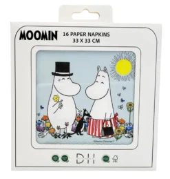 Servetter Mumin Blå