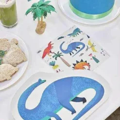 Servetter Party Dinosaurier