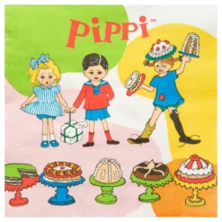 Servetter Pippi Långstrump