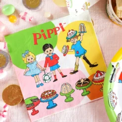 Servetter Pippi Långstrump