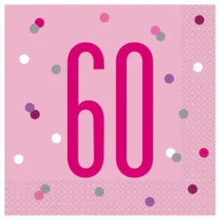 Servetter 60 Rosa