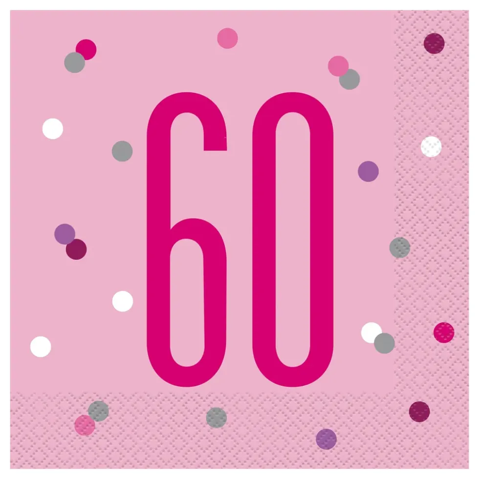 Servetter 60 Rosa