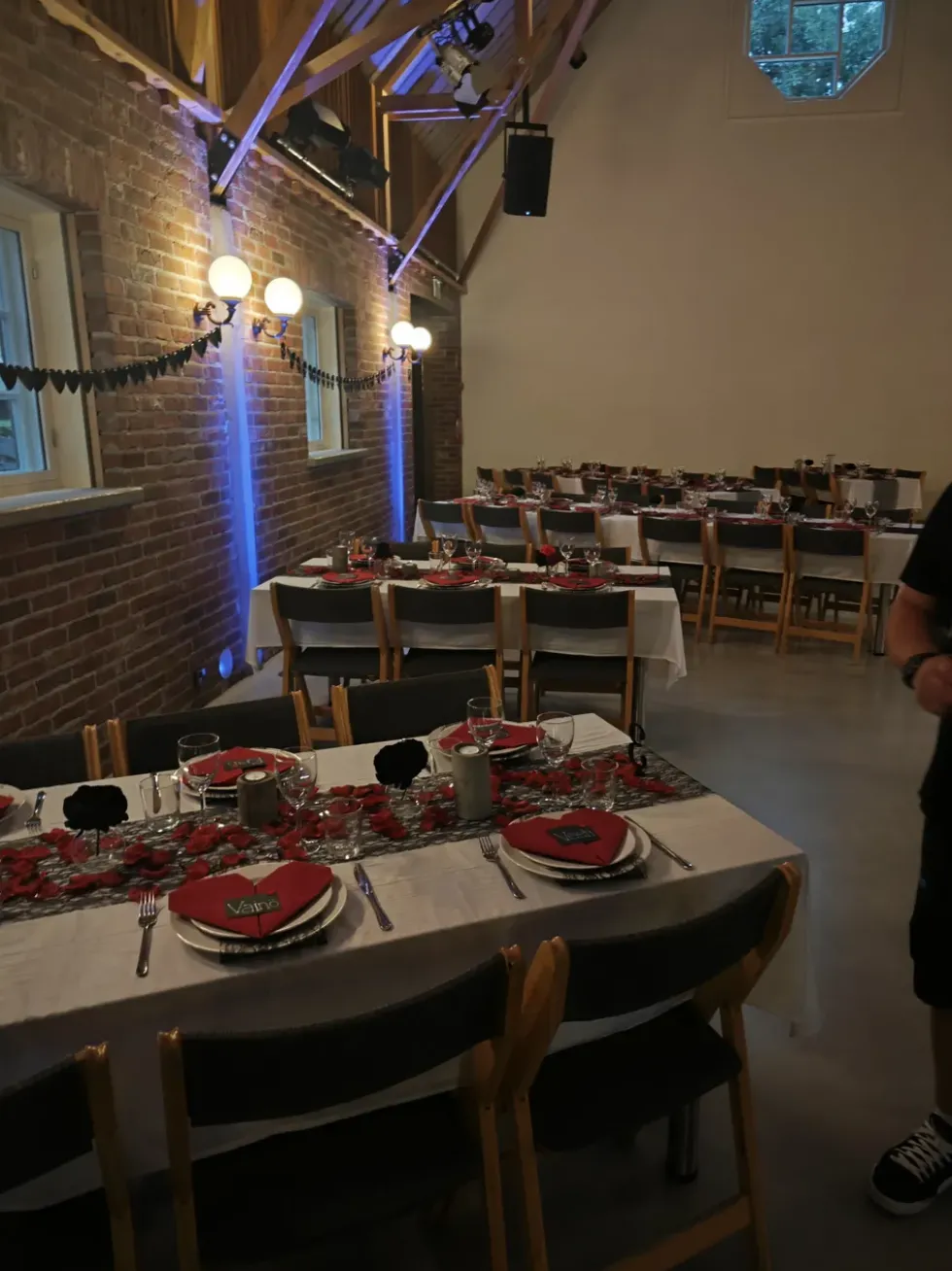 Servetter Royal Vinröd
