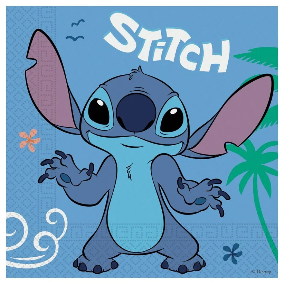 Servetter Stitch & Angel