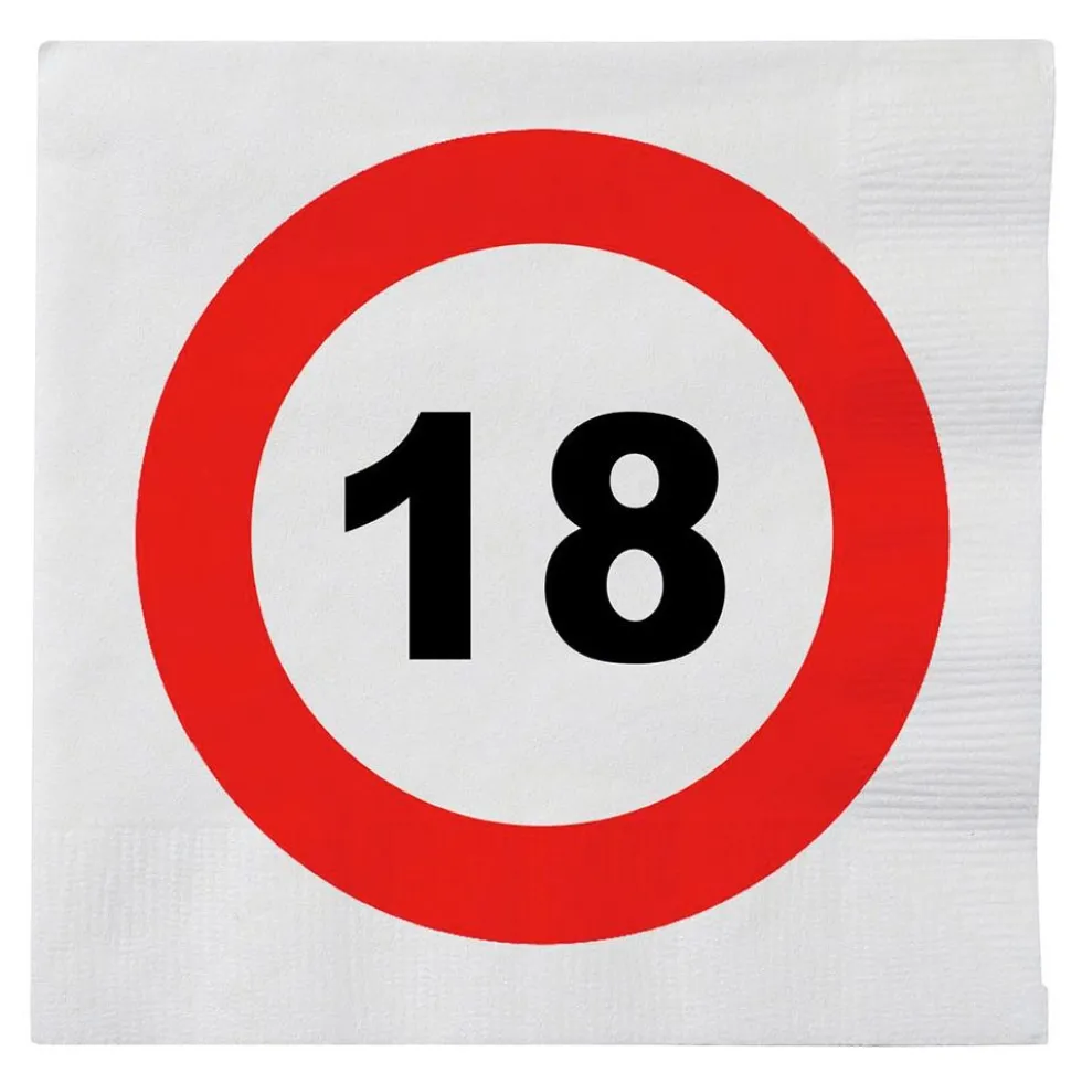 Servetter Trafikskylt 18