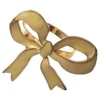 Servettring i Metall Rosett Champagne