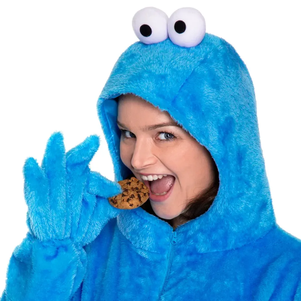 Sesame Street Kakmonstret Maskeraddräkt