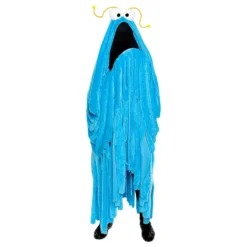 Sesame Street Yip Yip Martian Blå Alien Maskeraddräkt