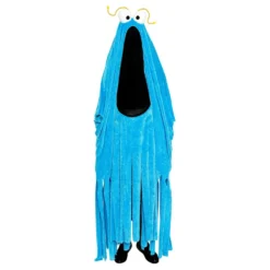 Sesame Street Yip Yip Martian Blå Alien Maskeraddräkt