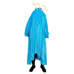 Sesame Street Yip Yip Martian Blå Alien Maskeraddräkt