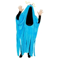 Sesame Street Yip Yip Martian Blå Alien Maskeraddräkt