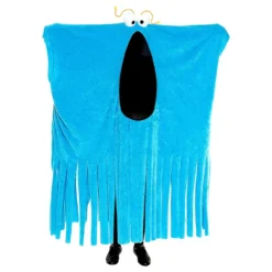 Sesame Street Yip Yip Martian Blå Alien Maskeraddräkt