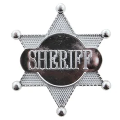 Sheriffstjärna i Plast