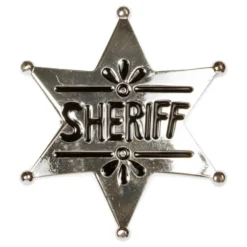 Sheriffstjärna Silver