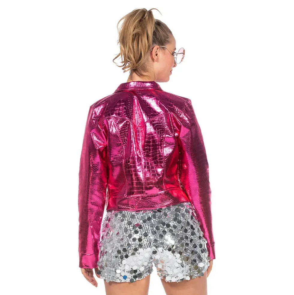 Shorts med Paljetter Silver