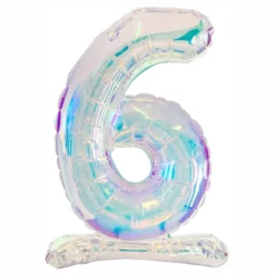Sifferballonger på Ställning Iridescent