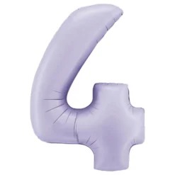 Sifferballong Lila Satin