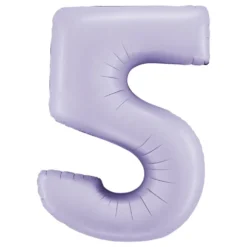 Sifferballong Lila Satin