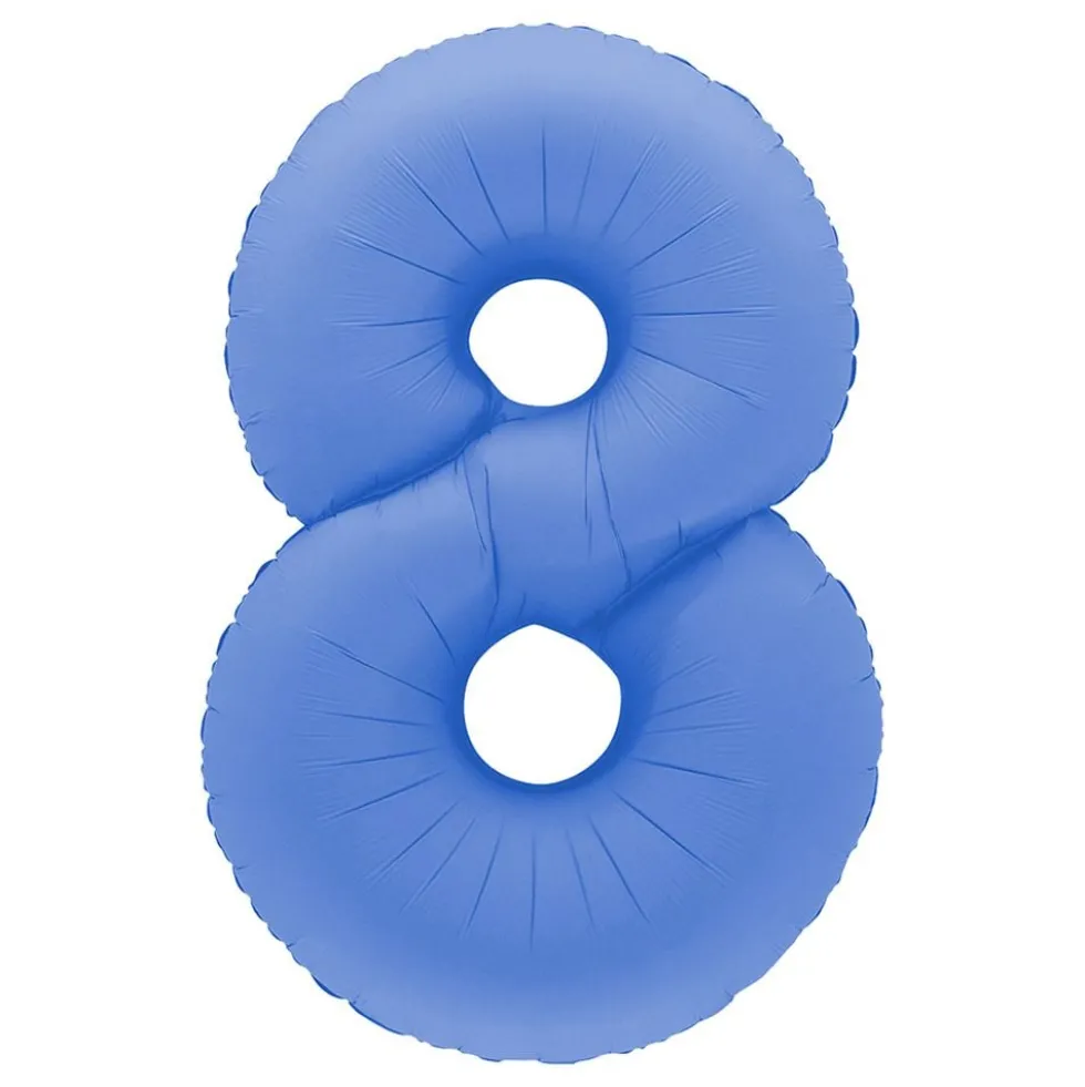 Sifferballong Lotus Blue