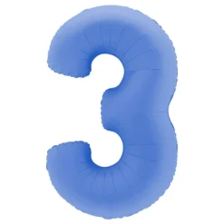 Sifferballong Lotus Blue