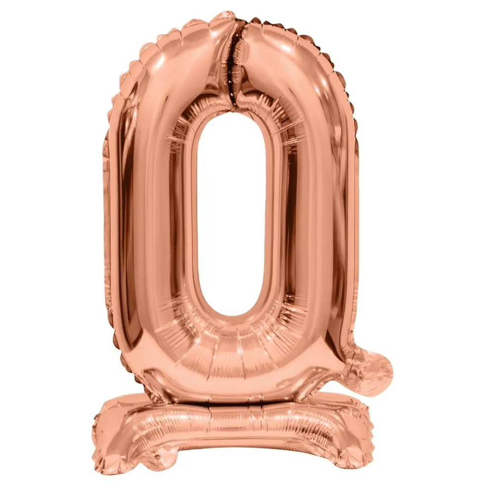 Sifferballong Mini på Ställning Roséguld