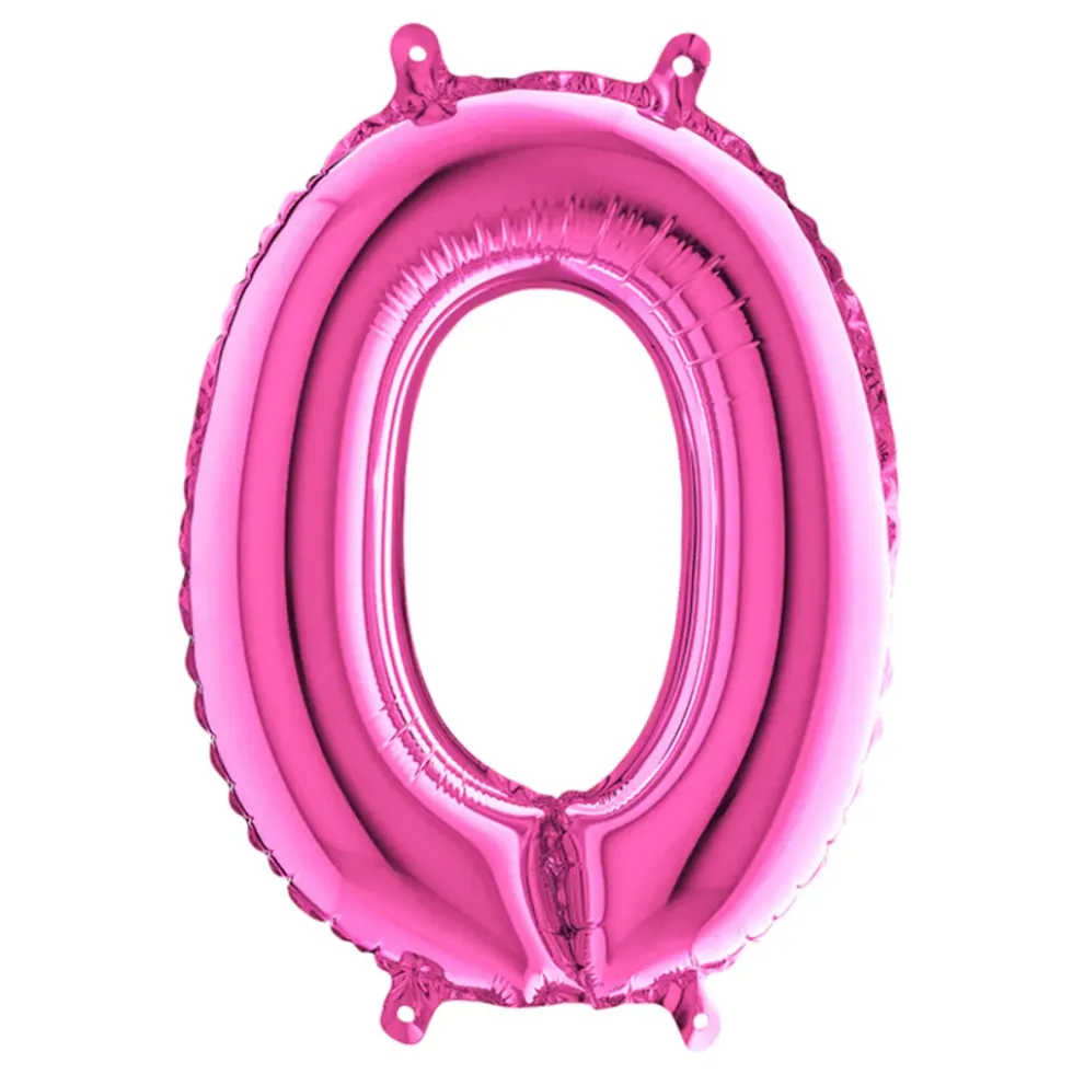 Sifferballong Mini Rosa Metallic