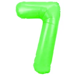 Sifferballong Neongrön