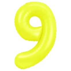 Sifferballong Neongul