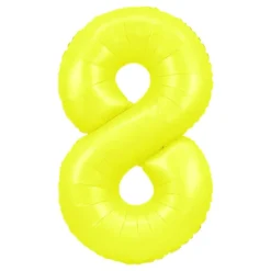 Sifferballong Neongul