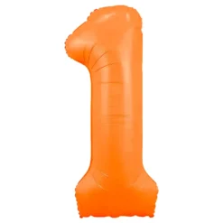 Sifferballong Neonorange